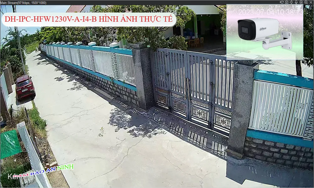 DH-IPC-HFW1230V-A-I4-B sắc nét Dahua