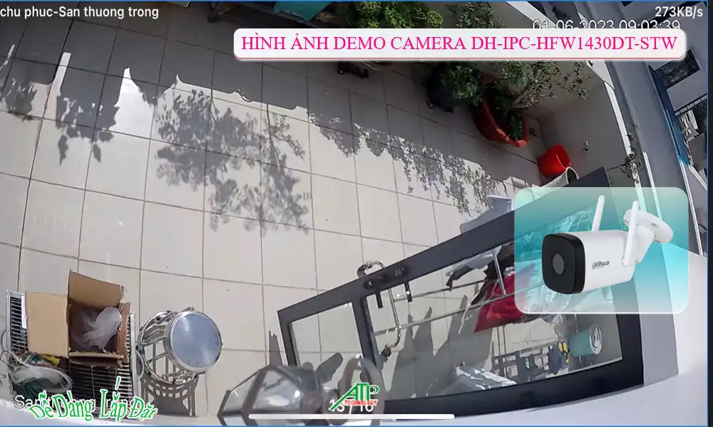 Camera Dahua Sắt Nét DH-IPC-HFW1430DT-STW