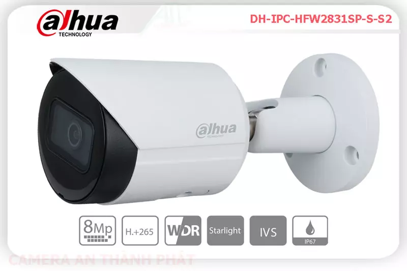 Camera dahua DH-IPC-HFW2831SP-S-S2,DH-IPC-HFW2831SP-S-S2 Giá rẻ,DH-IPC-HFW2831SP-S-S2 Giá Thấp Nhất,Chất Lượng