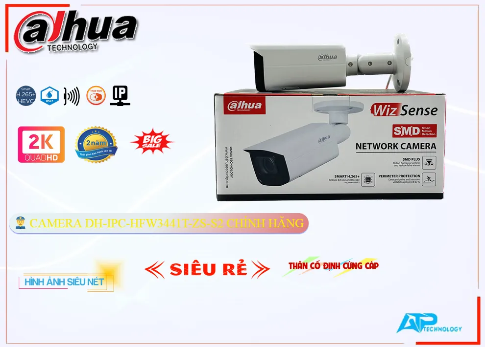 Camera Dahua DH-IPC-HFW3441T-ZS-S2,thông số DH-IPC-HFW3441T-ZS-S2,DH IPC HFW3441T ZS S2,Chất Lượng