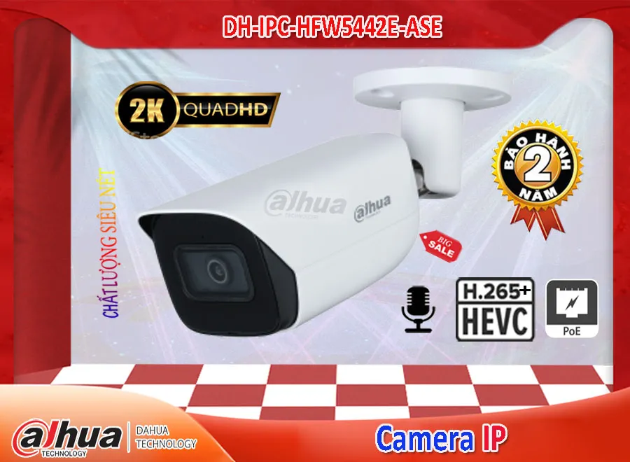 Camera IP Dahua DH-IPC-HFW5442E-ASE,DH-IPC-HFW5442E-ASE Giá rẻ,DH IPC HFW5442E ASE,Chất Lượng DH-IPC-HFW5442E-ASE,thông