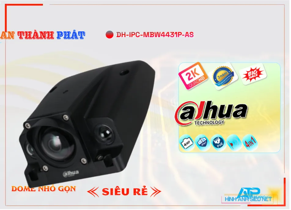 Camera Dahua DH-IPC-MBW4431P-AS,Giá DH-IPC-MBW4431P-AS,DH-IPC-MBW4431P-AS Giá Khuyến Mãi,bán