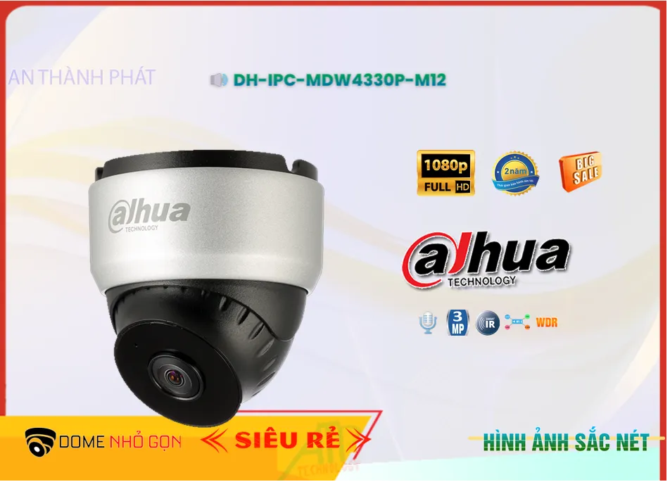 DH IPC MDW4330P M12,Camera Dahua DH-IPC-MDW4330P-M12,DH-IPC-MDW4330P-M12 Giá rẻ,DH-IPC-MDW4330P-M12 Công Nghệ