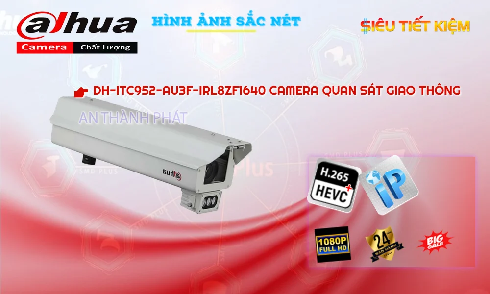 DH-ITC952-AU3F-IRL8ZF1640 Camera IP Giao Thông 9MP DH-ITC952-AU3F-IRL8ZF1640 Camera IP Giao Thông 9MP
