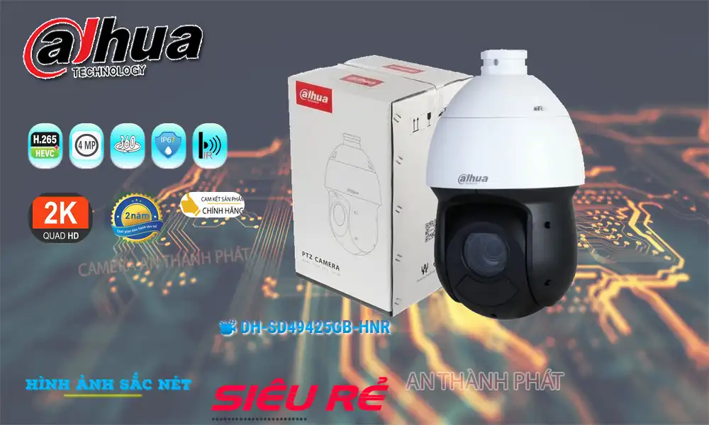 DH-SD49425GB-HNR sắc nét Dahua