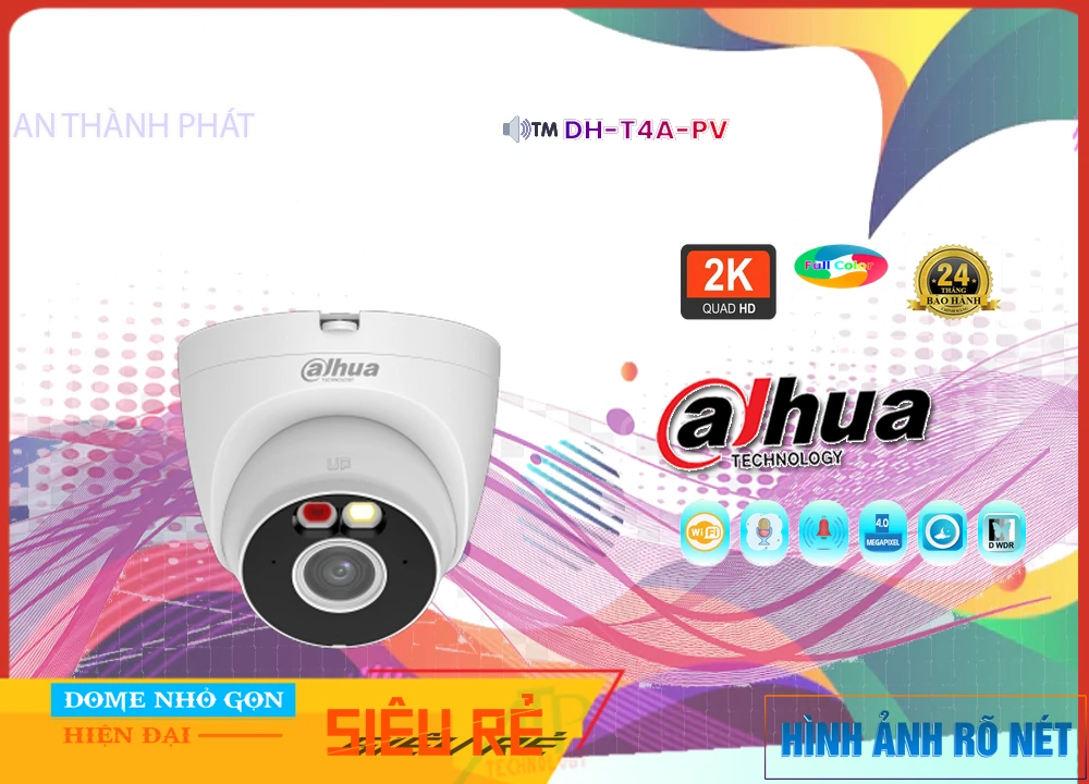 ۞  DH-T4A-PV Camera Dahua Mẫu Đẹp