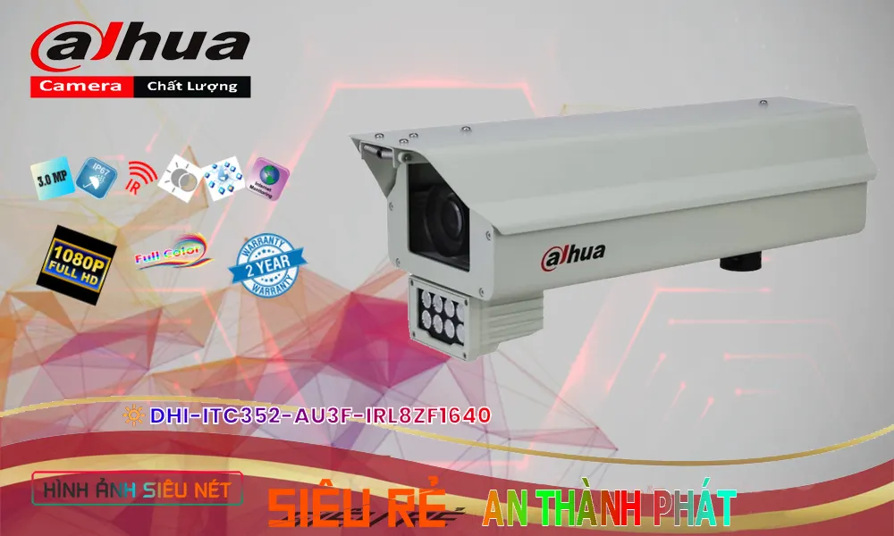 DHI-ITC352-AU3F-IRL8ZF1640 Camera  Dahua Thiết kế Đẹp