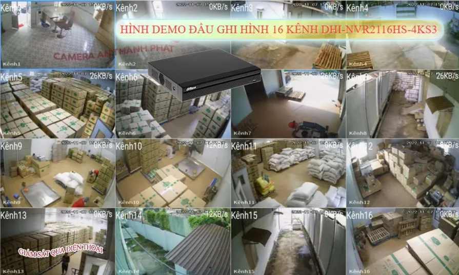 Đầu Thu KTS Dahua DHI-NVR2116HS-4KS3 Giá rẻ Đầu Thu KTS Dahua DHI-NVR2116HS-4KS3 Giá rẻ