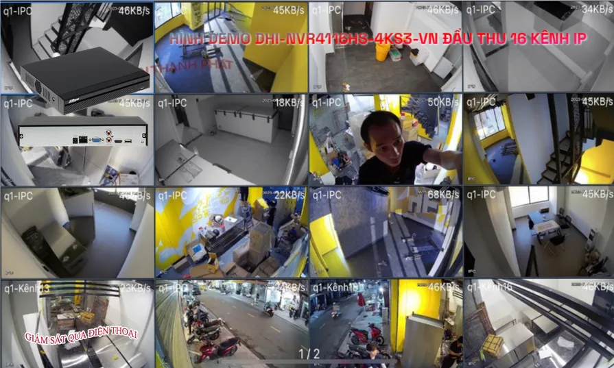 DHI-NVR4116HS-4KS3-VN Đầu Ghi Hình Công Nghệ Mới