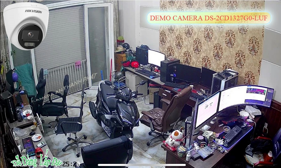 DS-2CD1327G0-LUF sắc nét Hikvision