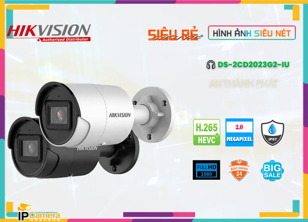 DS-2CD2023G2-IU Camera Hikvision Chất Lượng