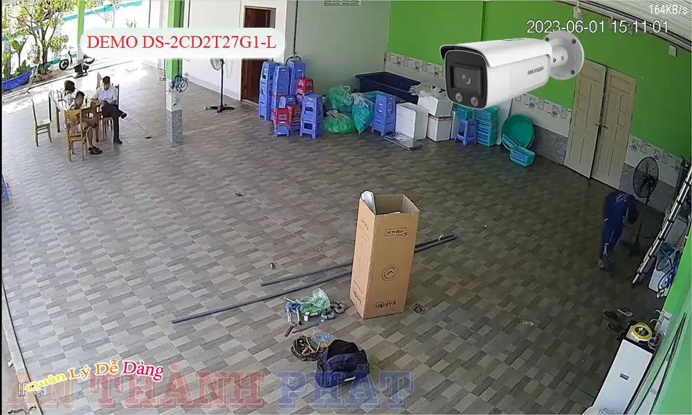 DS-2CD2T27G1-L sắc nét Hikvision ➠