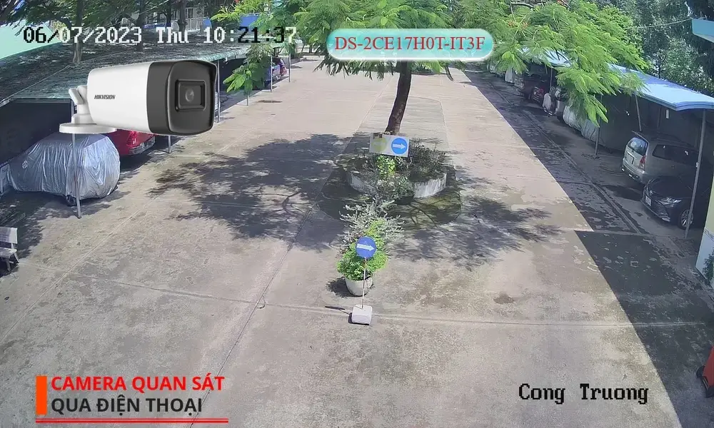 Camera Giá Rẻ Hikvision DS-2CE17H0T-IT3F HD Anlog Đang giảm giá