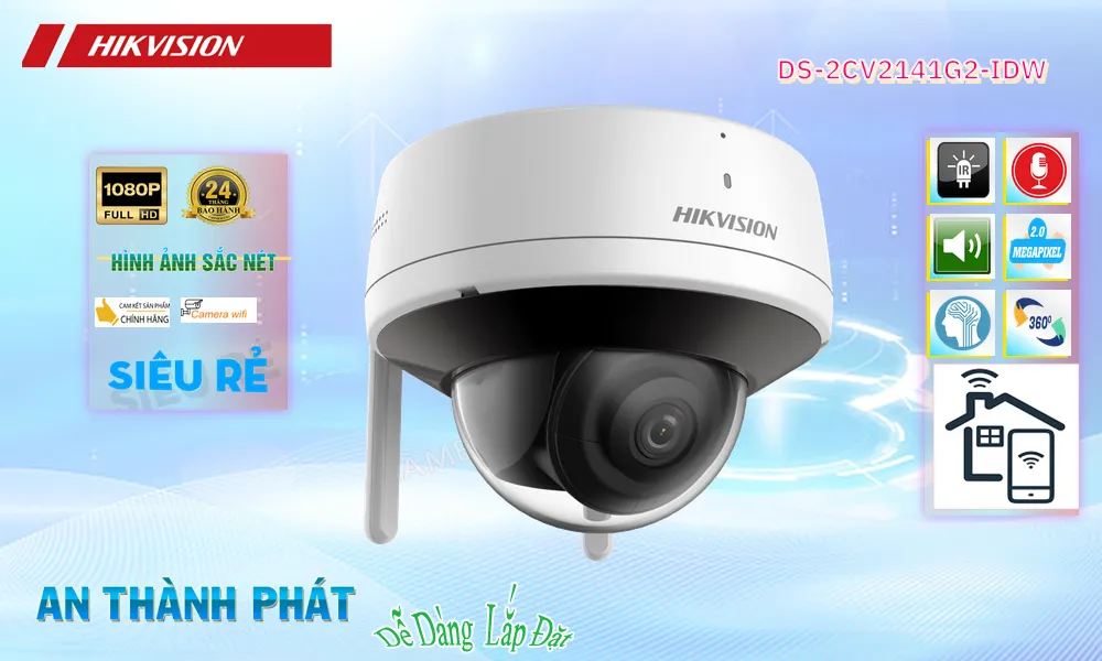 amera wifi hikvison DS-2CV2131G2-IDW
