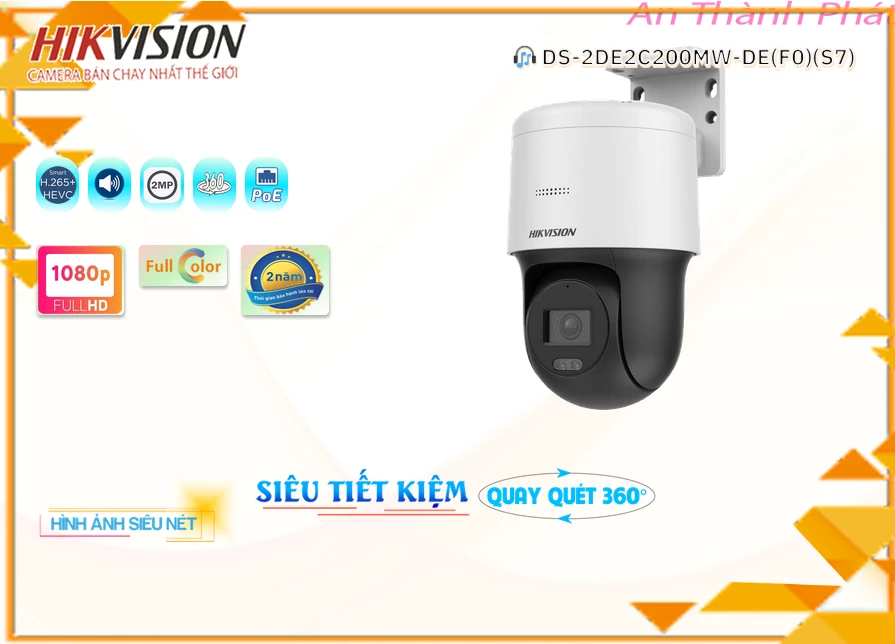 Camera Hikvision DS-2DE2C200MW-DE(F0)(S7),thông số DS-2DE2C200MW-DE(F0)(S7),DS-2DE2C200MW-DE(F0)(S7) Giá rẻ,DS