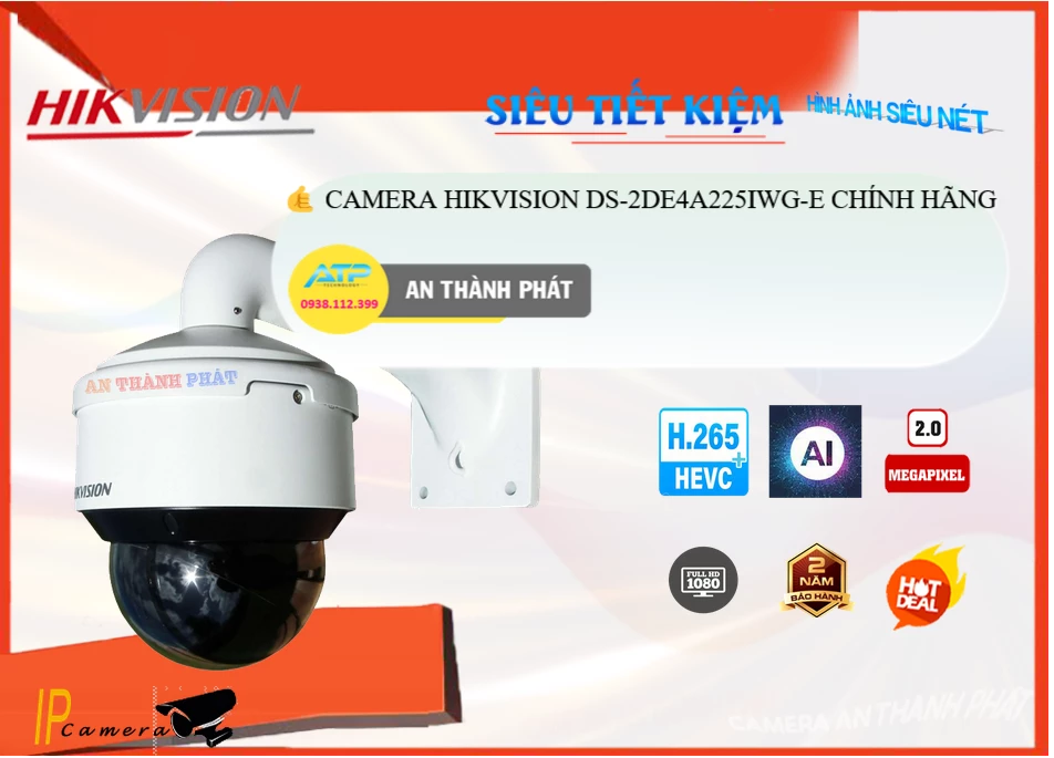 Camera Hikvision DS-2DE4A225IWG-E,Chất Lượng DS-2DE4A225IWG-E,DS-2DE4A225IWG-E Công Nghệ Mới,DS-2DE4A225IWG-EBán Giá