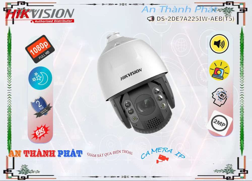 Camera Hikvision DS-2DE7A225IW-AEB(T5),DS-2DE7A225IW-AEB(T5) Giá rẻ,DS-2DE7A225IW-AEB(T5) Giá Thấp Nhất,Chất Lượng