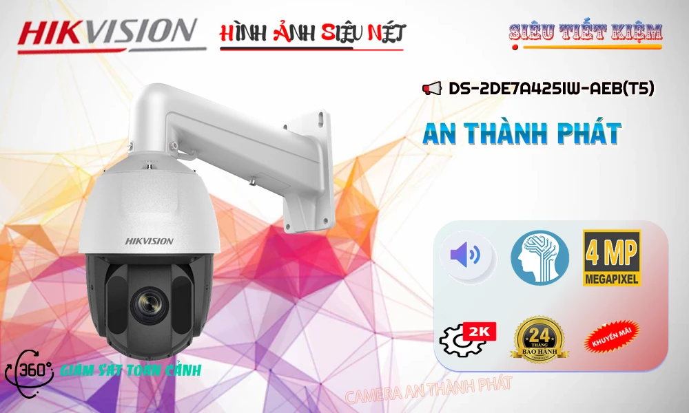 DS-2DE7A425IW-AEB(T5) Camera  Hikvision Hình Ảnh Đẹp