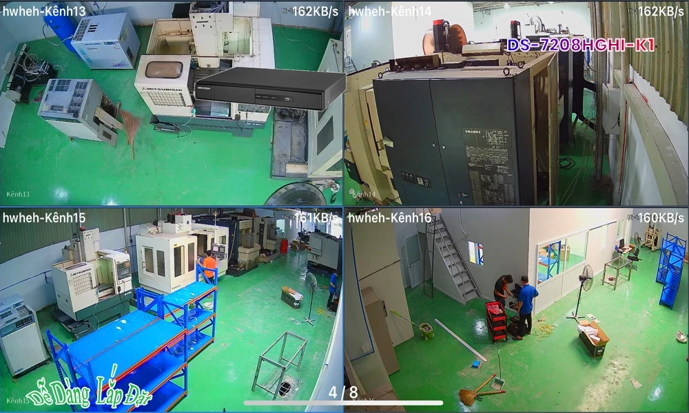 Đầu Thu DS-7208HGHI-K1 Hikvision