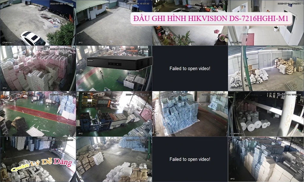 DS-7216HGHI-M1 Đầu Ghi Hình Giá tốt