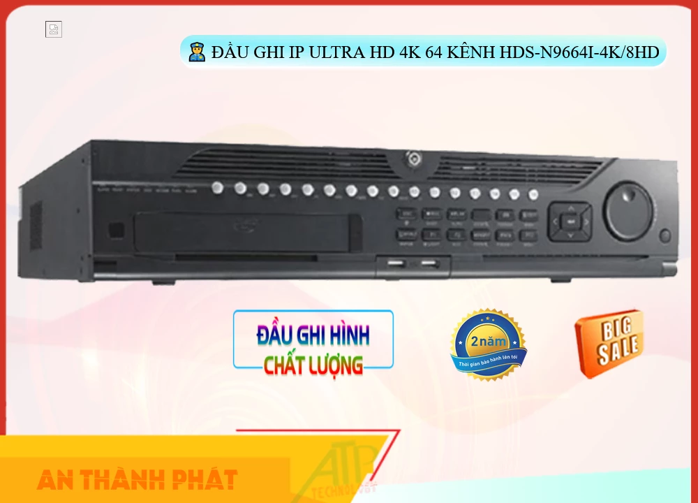 Đầu Ghi Hdparagon HDS-N9664I-4K/8HD,thông số HDS-N9664I-4K/8HD,HDS N9664I 4K/8HD,Chất Lượng