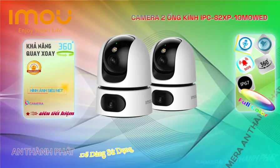 Wifi Imou IPC-S2XP-10M0WED Hình Ảnh Đẹp
