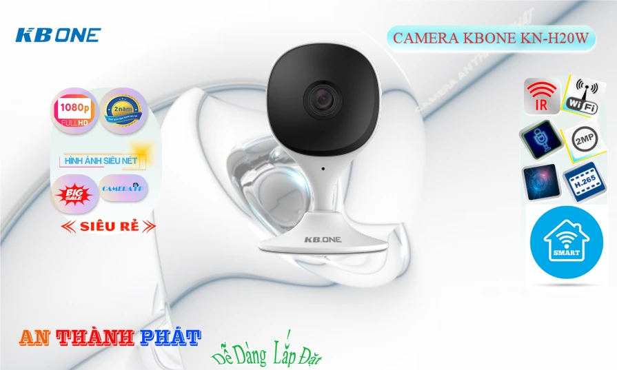 KN-H20W sắc nét Wifi KBone