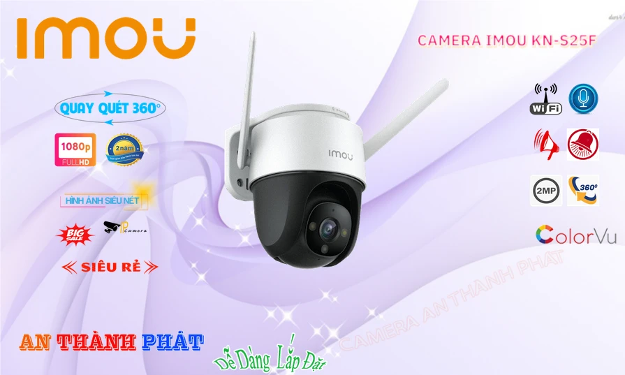 KN-S25F sắc nét Wifi KBone ➠