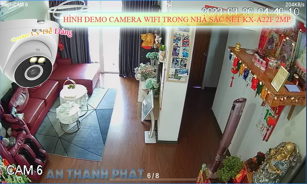  Camera An Ninh   Dùng Bộ Bộ Camera Wifi Cửa Hàng Có Thu Âm