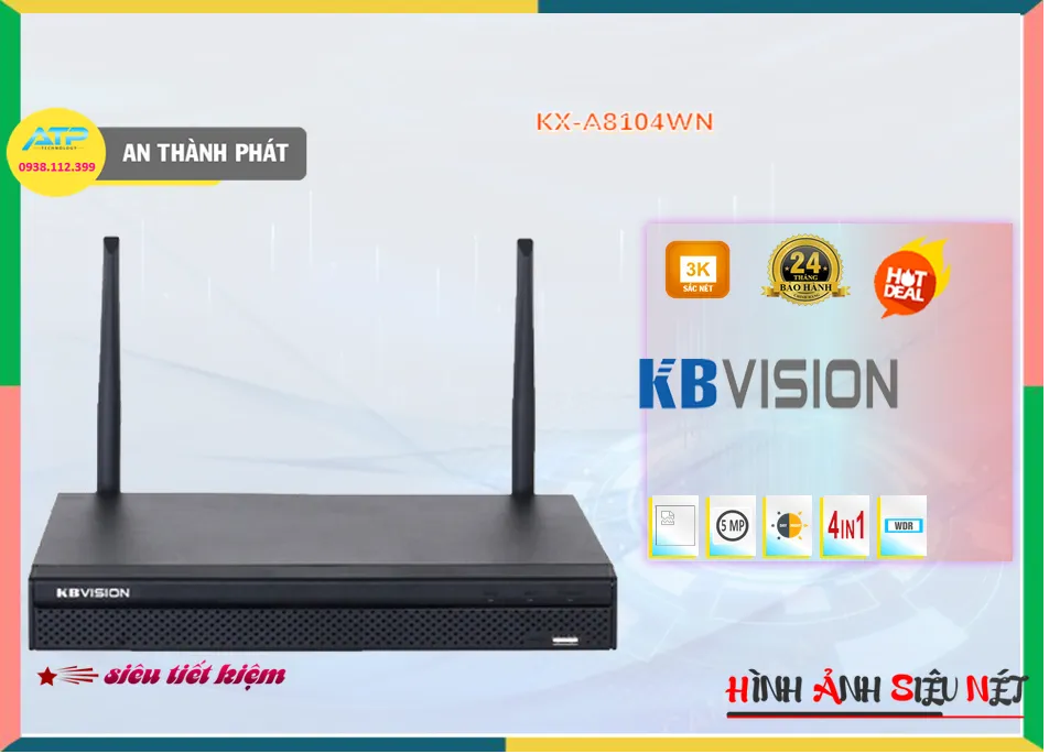 KX-A8104WNĐầu ghi Camera KBvision Thiết kế Đẹp,Giá KX-A8104WN,KX-A8104WN Giá Khuyến Mãi,bán KX-A8104WN,KX-A8104WN Công