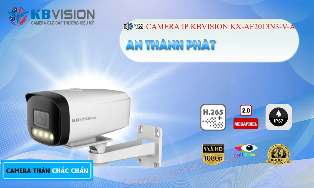 Điểm nổi bật của camera Full Color Kbvision KX-AF2013N3-V-A