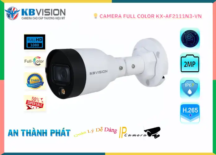 KX-AF2111N3-VN sắc nét KBvision