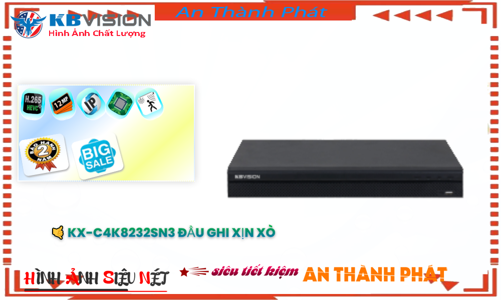 KX-C4K8232SN3 Đầu ghi Camera KBvision Chi phí phù hợp,thông số KX-C4K8232SN3,KX C4K8232SN3,Chất Lượng