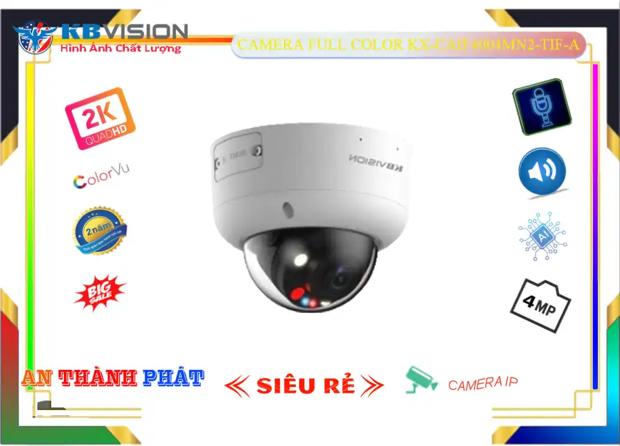 Camera KX-CAiF4004MN2-TiF-A Công nghệ AI