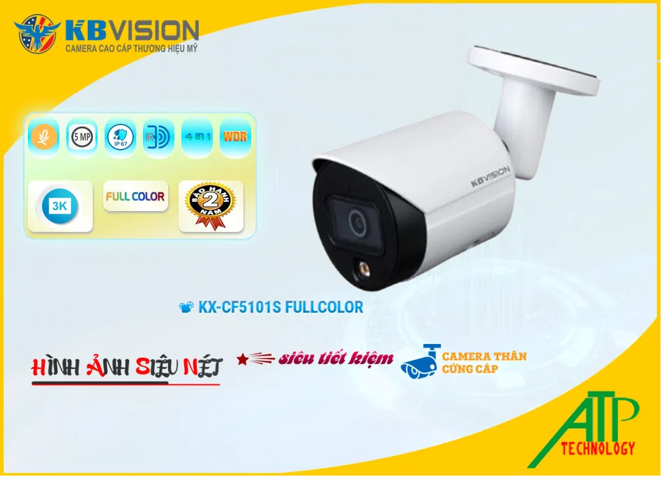 KX-CF2001N3-A sắc nét KBvision KX-CF2001N3-A sắc nét KBvision