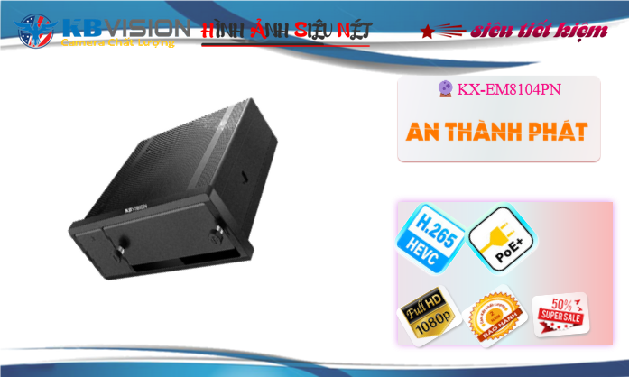 KX-EM8104PN Đầu ghi Camera KBvision Chức Năng Cao Cấp