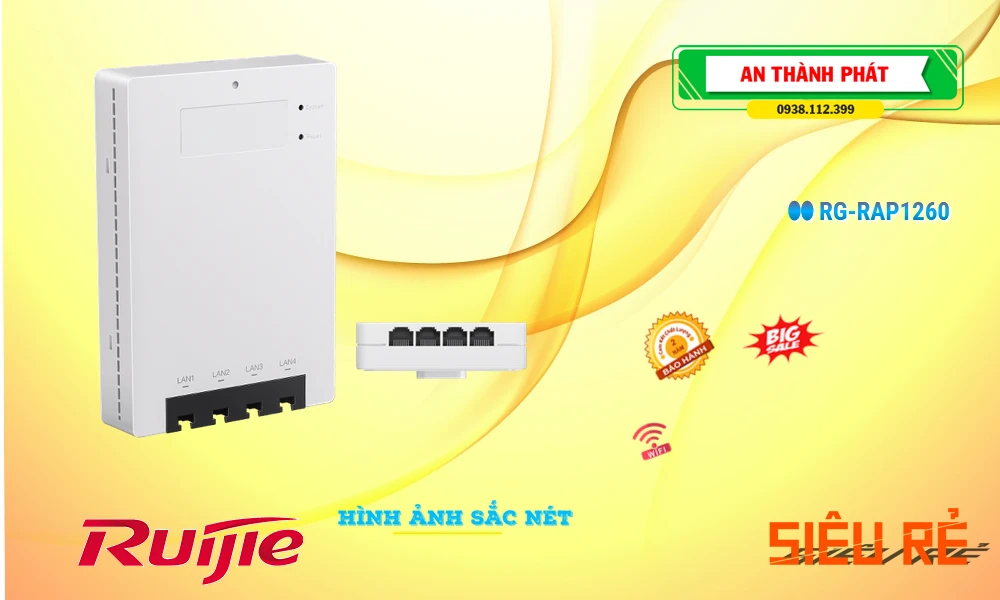 Thiết Bị Mạng Ruijie RG-RAP1260 Thiết Bị Mạng Ruijie RG-RAP1260