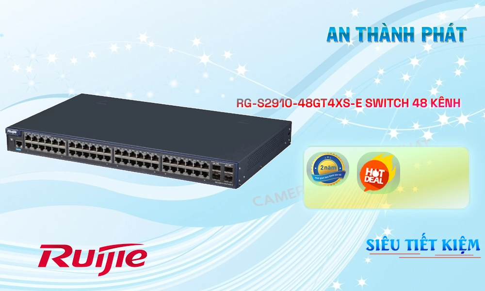 Bộ chia mạng  RG-S2910-48GT4XS-E