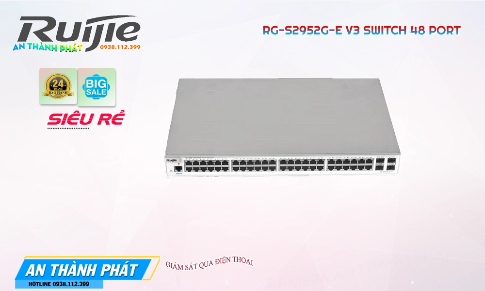 Bộ chia mạng RG-S2952G-E V3 Bộ chia mạng RG-S2952G-E V3