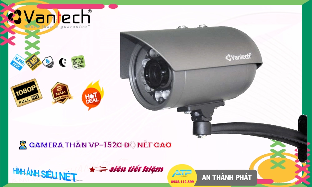 VP-152C Camera VanTech,VP 152C,Giá Bán VanTech VP-152C Hình Ảnh Đẹp ,VP-152C Giá Khuyến Mãi,VP-152C Giá rẻ,VP-152C Công