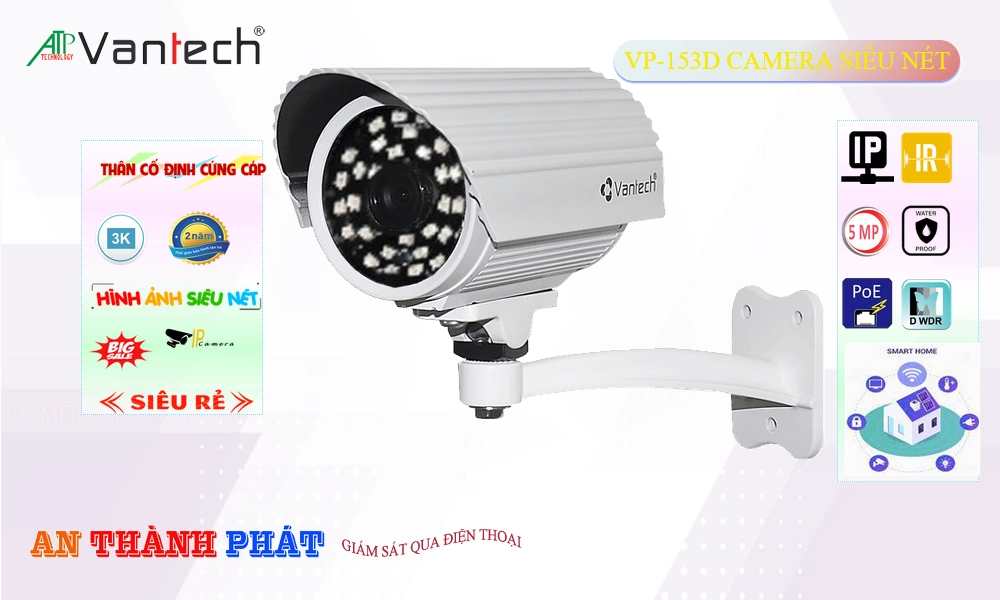VP-153D Camera IP POE Giá tốt VanTech ✲ VP-153D Camera IP POE Giá tốt VanTech ✲