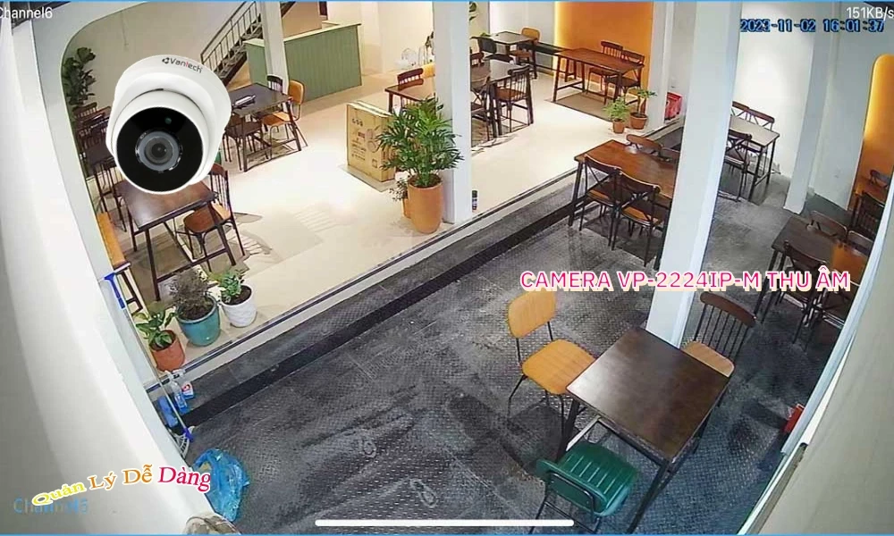 Camera Công Nghệ POE VP-2224IP-M VanTech Chất Lượng Camera Công Nghệ POE VP-2224IP-M VanTech Chất Lượng