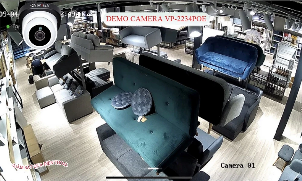 VP-2234POE Camera An Ninh Giá tốt