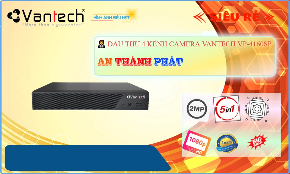 Đầu Thu KTS VanTech VP-4160SP Công Nghệ Mới