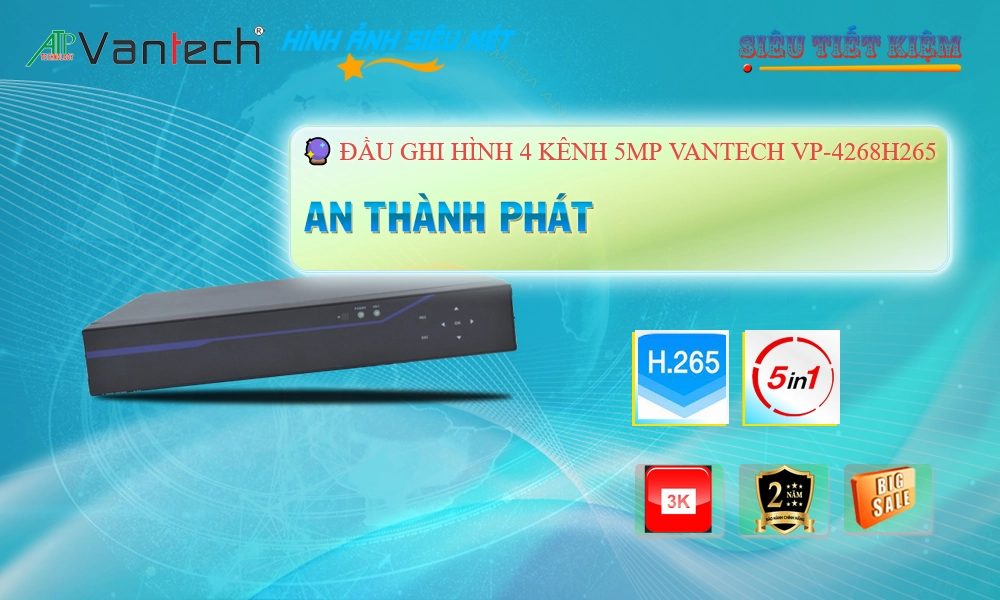 VP-4268H265 Hình Ảnh Đẹp VanTech VP-4268H265 Hình Ảnh Đẹp VanTech