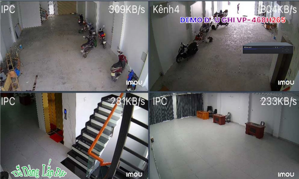 Đầu Thu VanTech VP-468H265 ✲ Đầu Thu VanTech VP-468H265 ✲