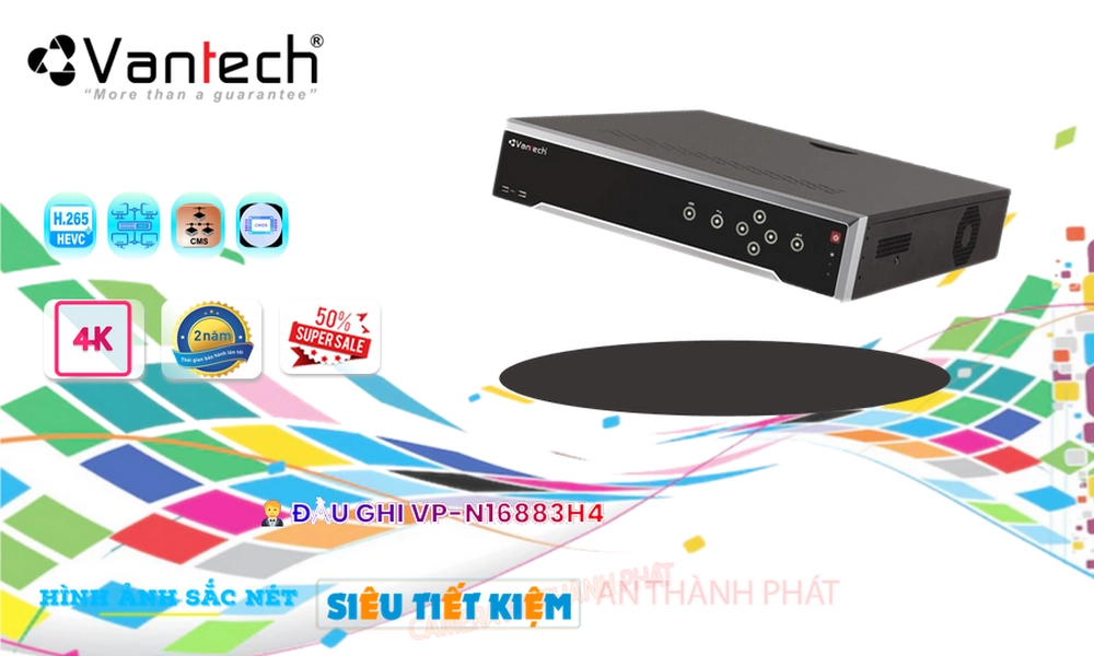 Đầu Thu VP-N16883H4 VanTech Đầu Thu VP-N16883H4 VanTech