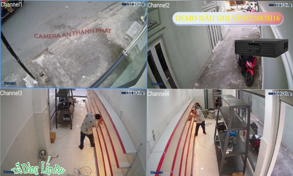 Đầu Ghi VanTech đang khuyến mãi VP-N32883H16 ✲