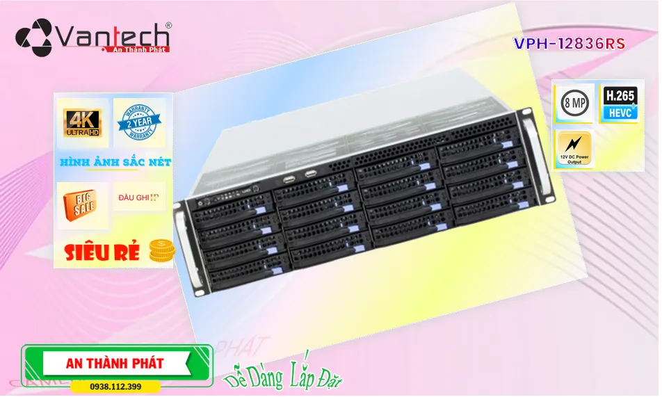 Server Ghi Hình VPH-12836RS