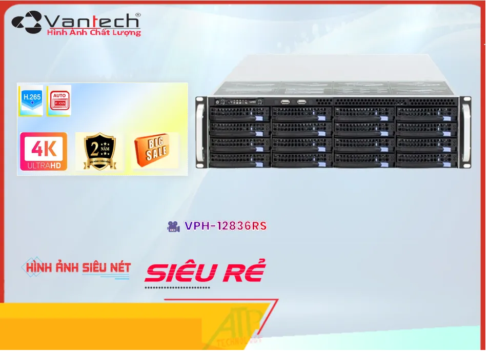 Server Ghi Hình Vantech VPH-12836RS,VPH-12836RS Giá rẻ,VPH 12836RS,Chất Lượng VPH-12836RS,thông số VPH-12836RS,Giá